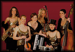 Ladies orchestra plays the swing of past eras