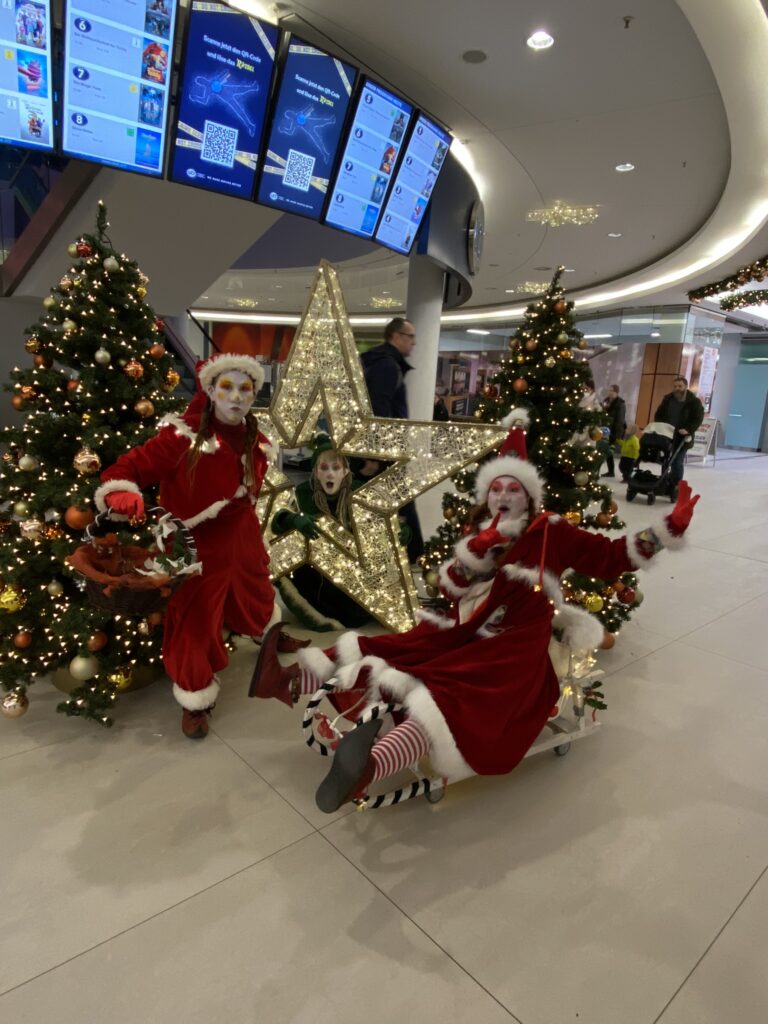 Weihnachtskünstler-Potsdam-Shopping-Center