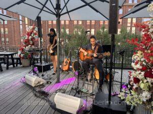 Partybandtrio-Sommerband für Events Mitarbeiterpartys