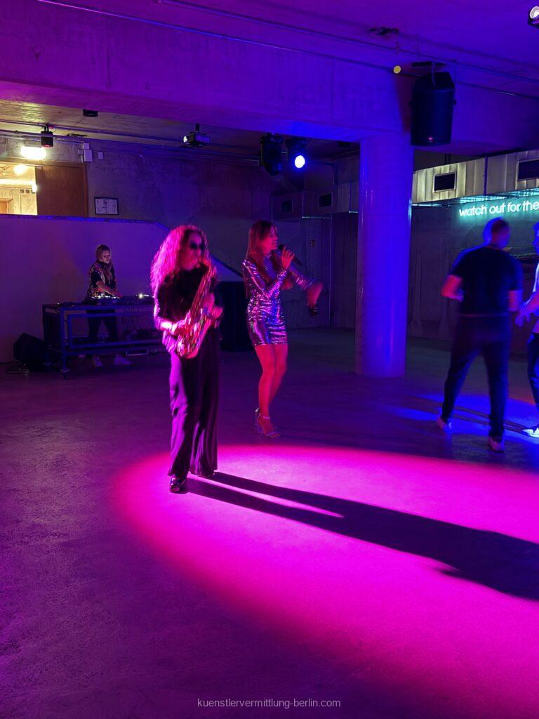 Female DJane Fusion Femmes live at the DJ booth for events