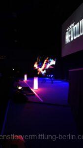 Modern LED show for corporate event at the Kulturbrauerei Berlin
