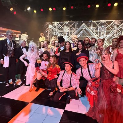Greatest Showman Opening mit 60 Künstlern – Tanz, Akrobatik und Schauspiel im TIPI Berlin für exklusives Kundenevent