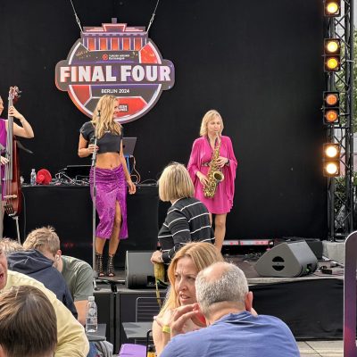 Lounge-Music-Uber-Arena Damen-Trio Berlin für Events