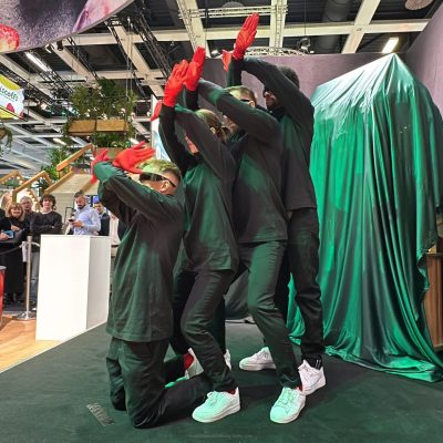 Messeshows-Produktpräsentationen
