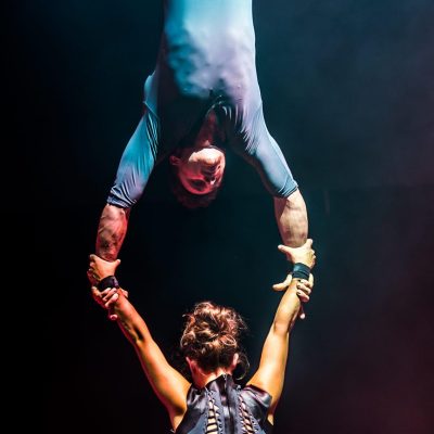Trapeze duo aerial artistry